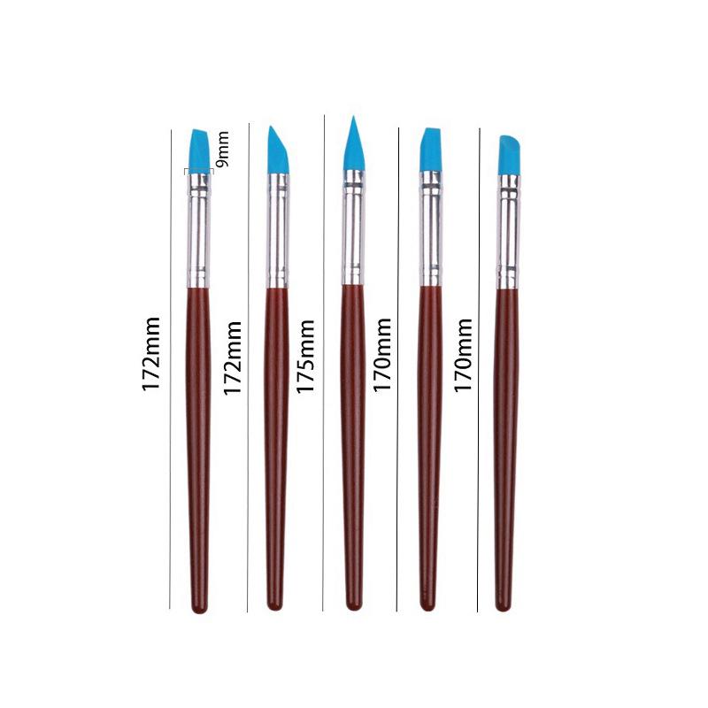 51-Piece Ceramic & Stone Clay Sculpting Tool Set with Round Rods