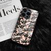 S-SIMONSE-C-CAT Phone Case For IPhone 17 Air 16 E Pro Max 15 14 13 Mini 12 Pro 11 Max Plus Black Glass Cover