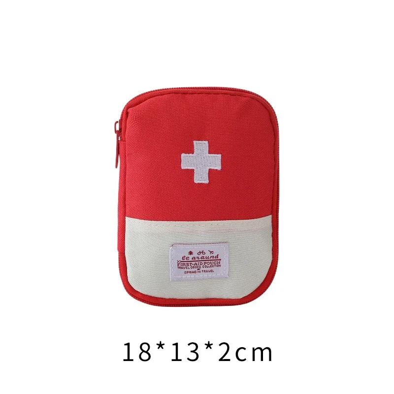 Mini First Aid Kit Portable Medicine Bag Organizer Outdoor Travel Household Medicine Pill Storage Bag Medical Emergency Kits