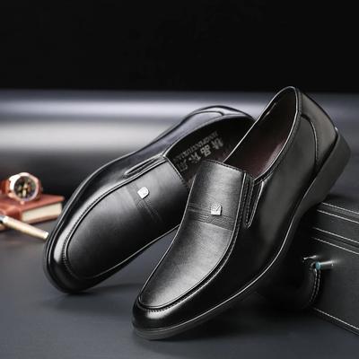 2024 Men's Leather Shoes Autumn New Formal Shoes Men Big Size Dress Shoes Black Oxford Shoes for Men Zapatos De Hombre
