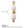 Fashion Daily Versatile Ocean Theme Diy Small Fish Pearl Pendant Does Not Fade Jewelry Accessories