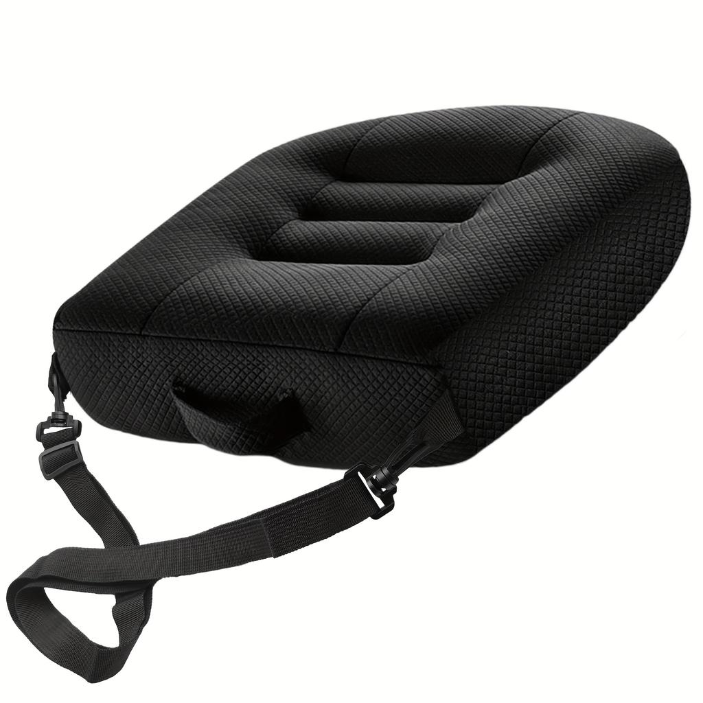 Height Boost Car Seat Cushion Thickened Pad With Non-slip Bottom Comfort Support For Short Drivers And Elderly Users Auto Seat Pad