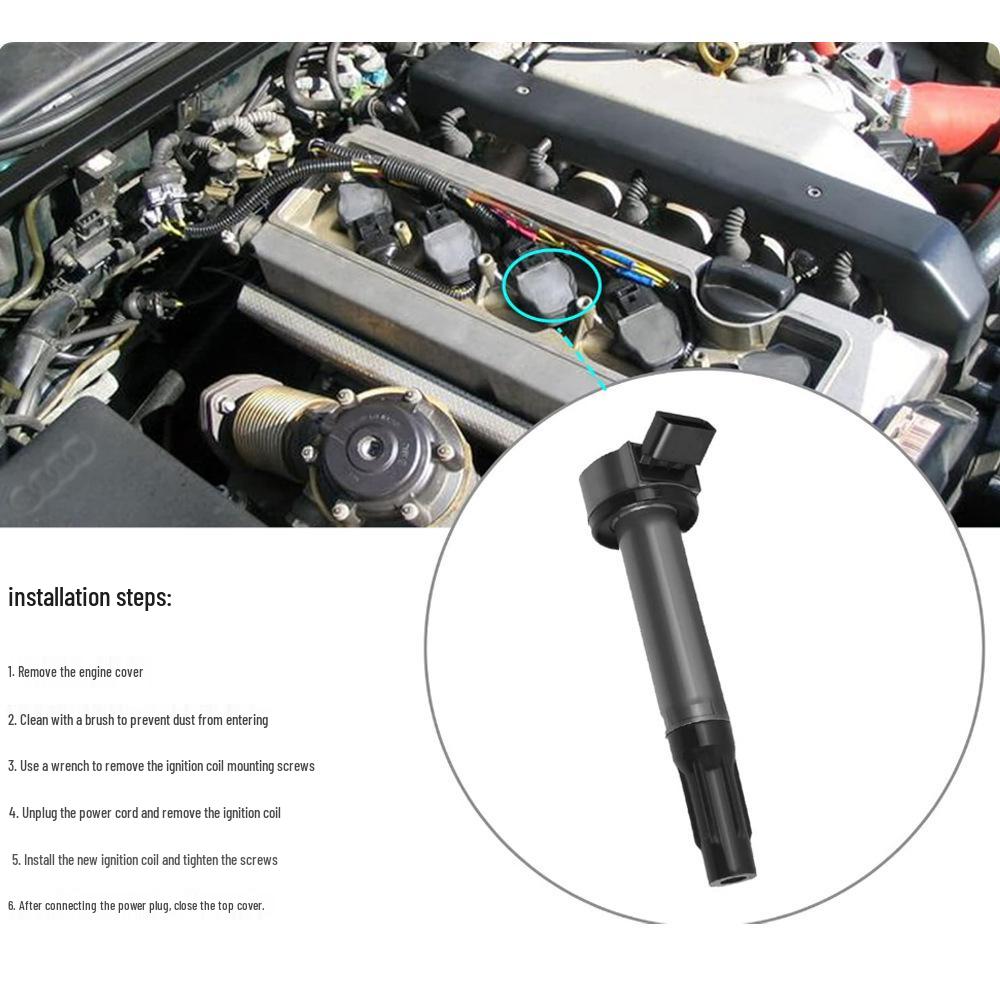2000-2004 Toyota Tacoma 2.4L/2.7L için UF323 Ateşleme Bobini Paketleri (4'lü set)