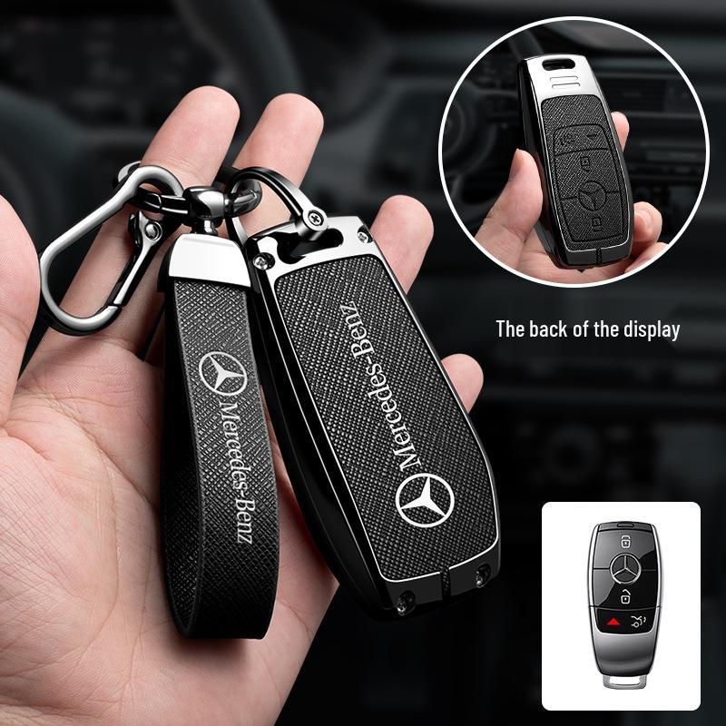 Mercedes High-End Schlüsselhülle für E300L, C260L, GLC, A200L, GLB, GLE