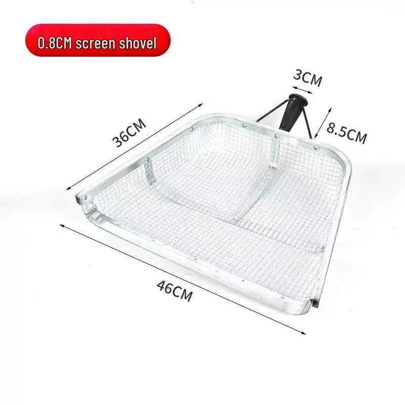 Galvanized Iron Sieve for Sifting Grain, Corn, Soil, Sand, Agricultural Filter, Peanut, Nut Mesh.