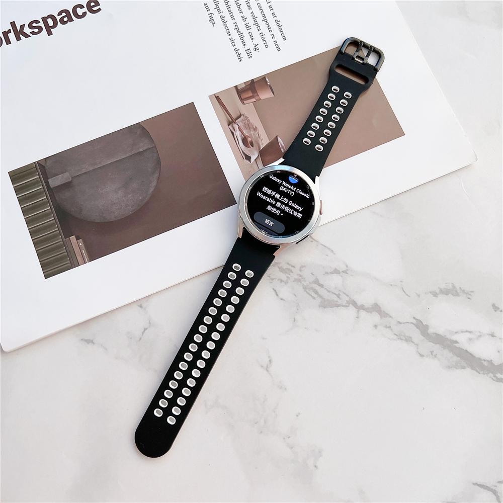 Buy Silicone Watch Bands for Samsung Galaxy Watch 4 Classic 40 46MM