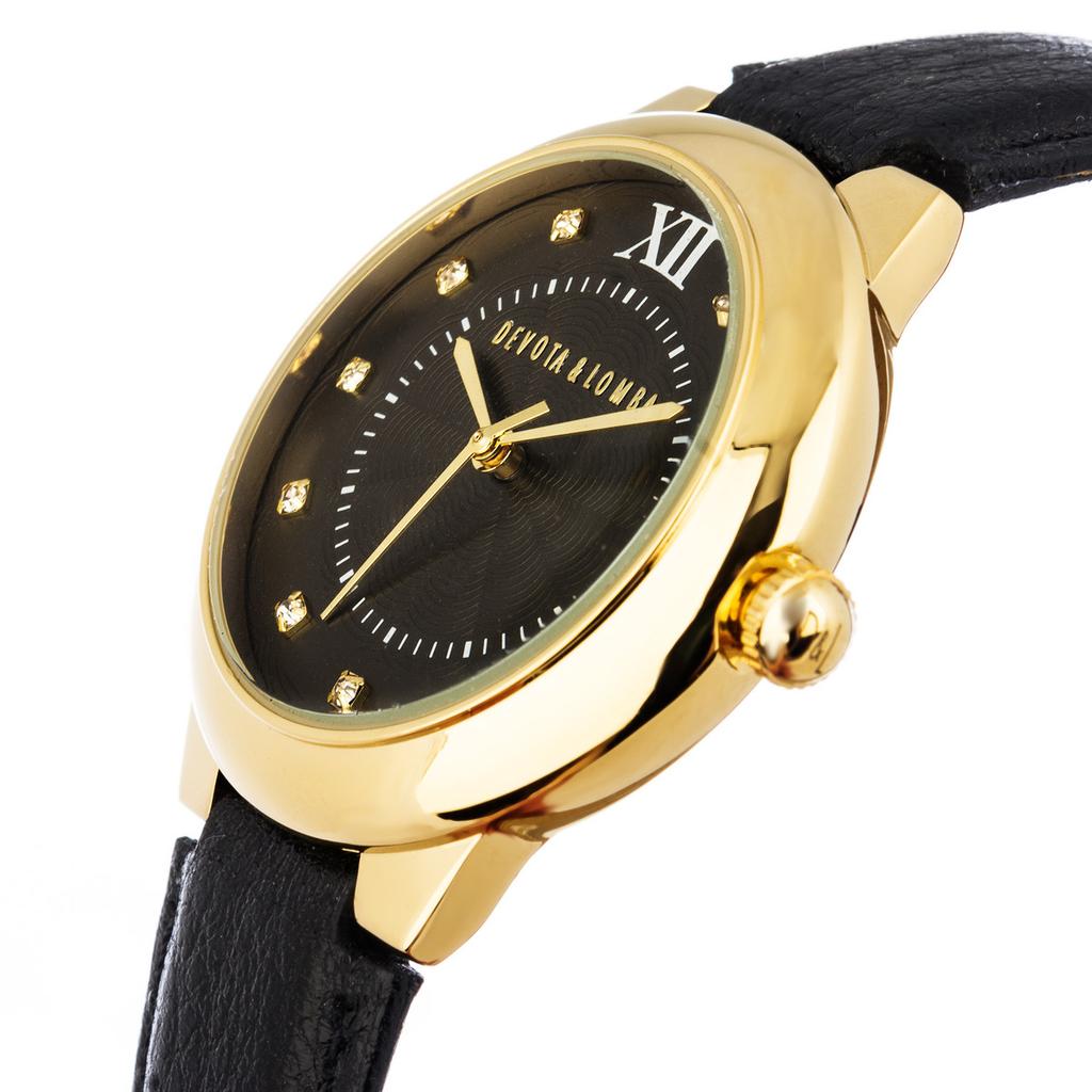 Watch DEVOTA & LOMBA DL006W-02BLAC. Quartz, Color Black. Woman.
