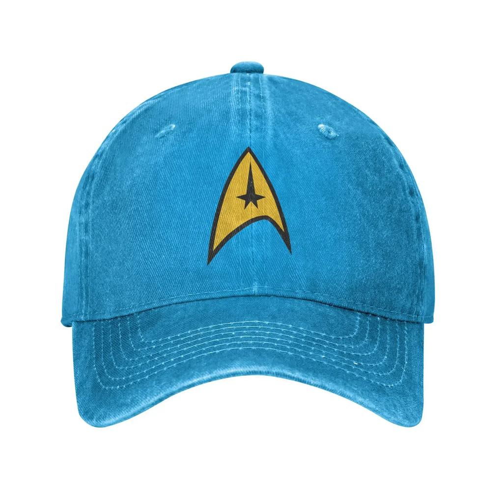 Kšiltovka s logem Star Treksd Merch Pro Unisex Nastavitelná Kšiltovka
