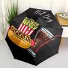 1pc Hot DogFast Food Themed High-quality Umbrella,Automatic Opening and Closing Umbrella,Multi-functional Umbrella G0811273