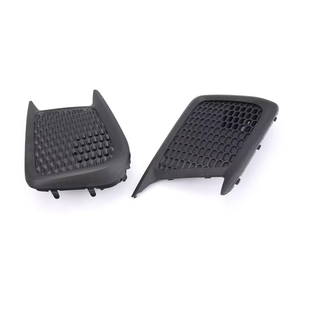1 Pair Front Left And Right Fog Light Grille Cover Bezel Trim Frames Compatible For WRX STI 2018-2021 Automobile Accessories