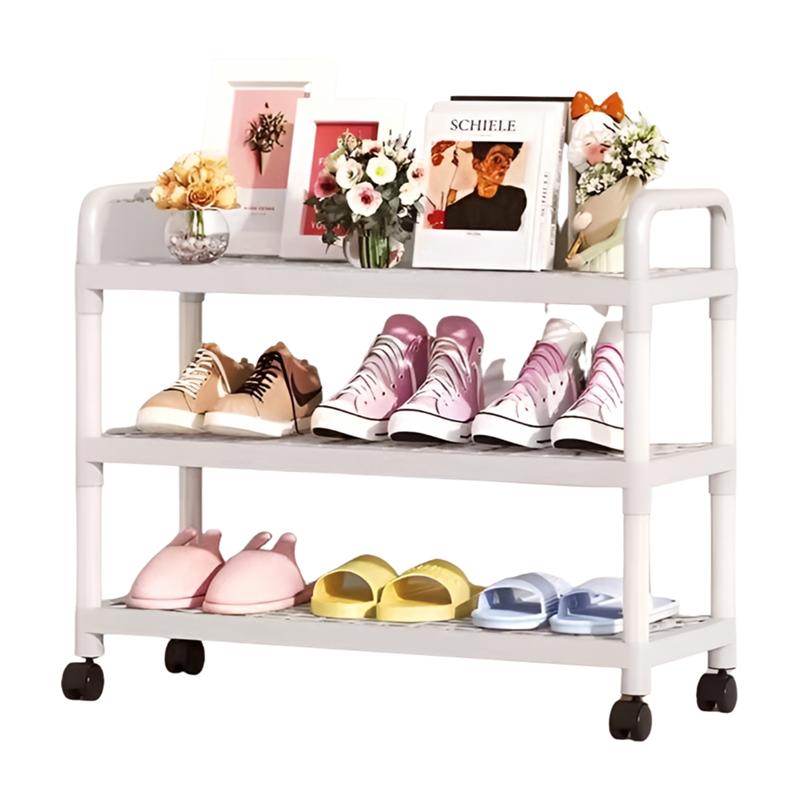 M-Modern-Freestanding Shoe Rack Simple Shoe Rack Multi-Layer Small Shoe Cabinet For Entrance