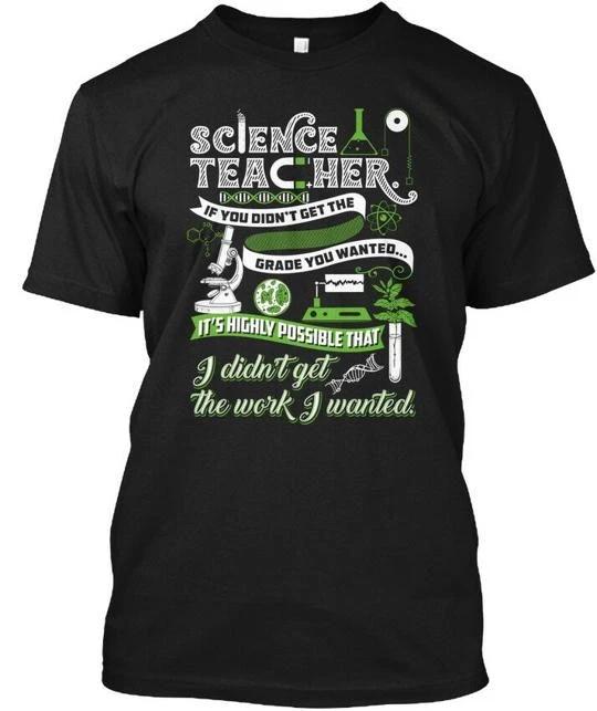 

Science Teacher If TTshirt Made in the USA Size S to 5XL S
