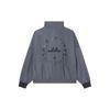 Adidas Solid Color Zip-Up Stand Collar Jacket Women Outerwear Grey HZ7039