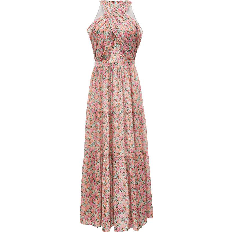 

VEROMODA 2024 Floral A-Line Long Dress S