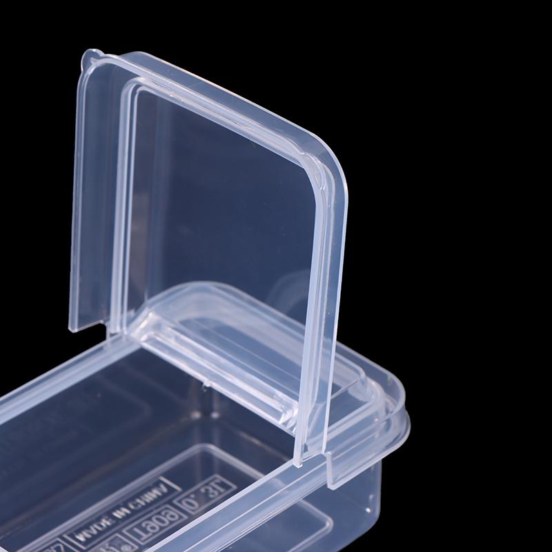Ins Transparent Flip Cover Storage Box Large Capacity Dustproof Box Gukaka Card Organizing Multifunctional Box