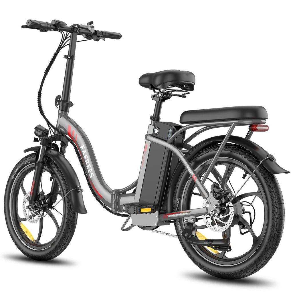 FAFREES F20+ All-Terrain Folding Electric Bicycle 20×3.0 Fat Tires 250W Motor 36V20Ah Battery City Commuting E-Bike For Adult