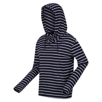 Womens/Ladies Monsal Striped Hoodie