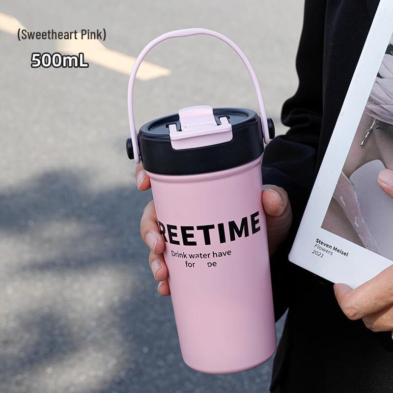 

OLOEY Stainless Steel Fruit Tea Straw Tumbler