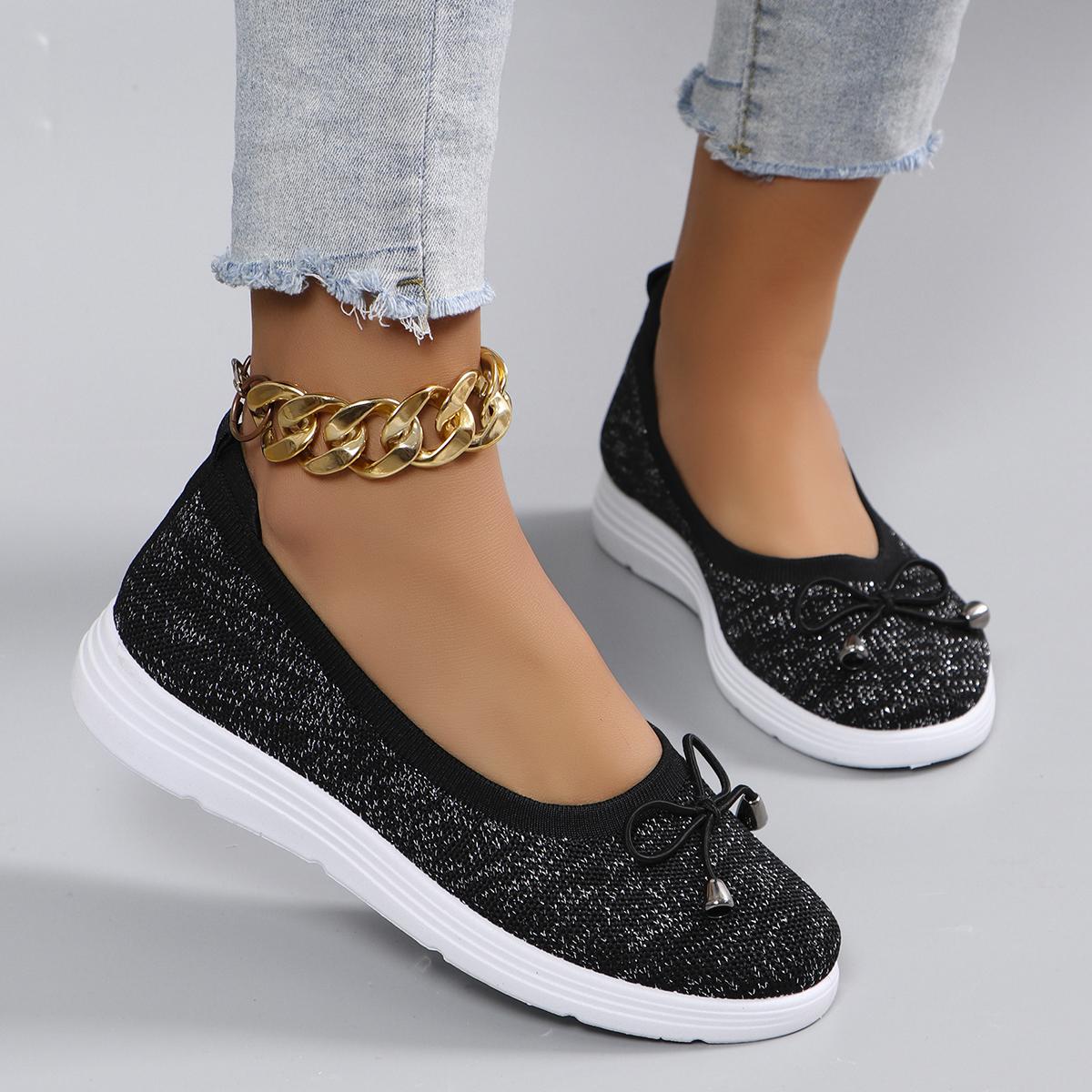 

Весенняя женская спортивная обувь, модная, дышащая, легкая, нескользящая, износостойкая, повседневная спортивная обувь, туфли на плоской подошве 36 чёрный