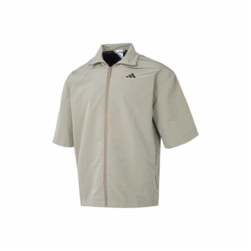 adidas Comfortable and Stylish Casual Short-Sleeve Jacket for Men, Khaki S хаки