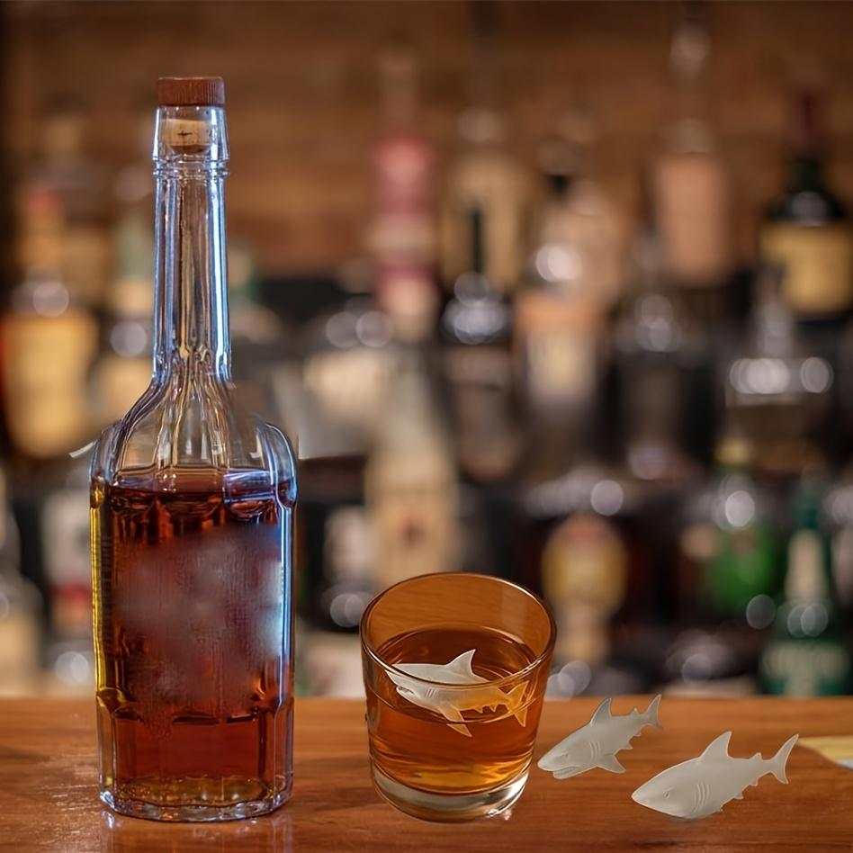 Haj Silikon Isform, en Silikon Non-Stick Bricka med 4 Fack, Är Lämplig för att Göra Iskuber, Choklad- och Kakformar