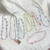 Y2K Butterfly Cellphone Lanyard Butterfly Beaded Butterfly Mobile Phone Chain  Pendant