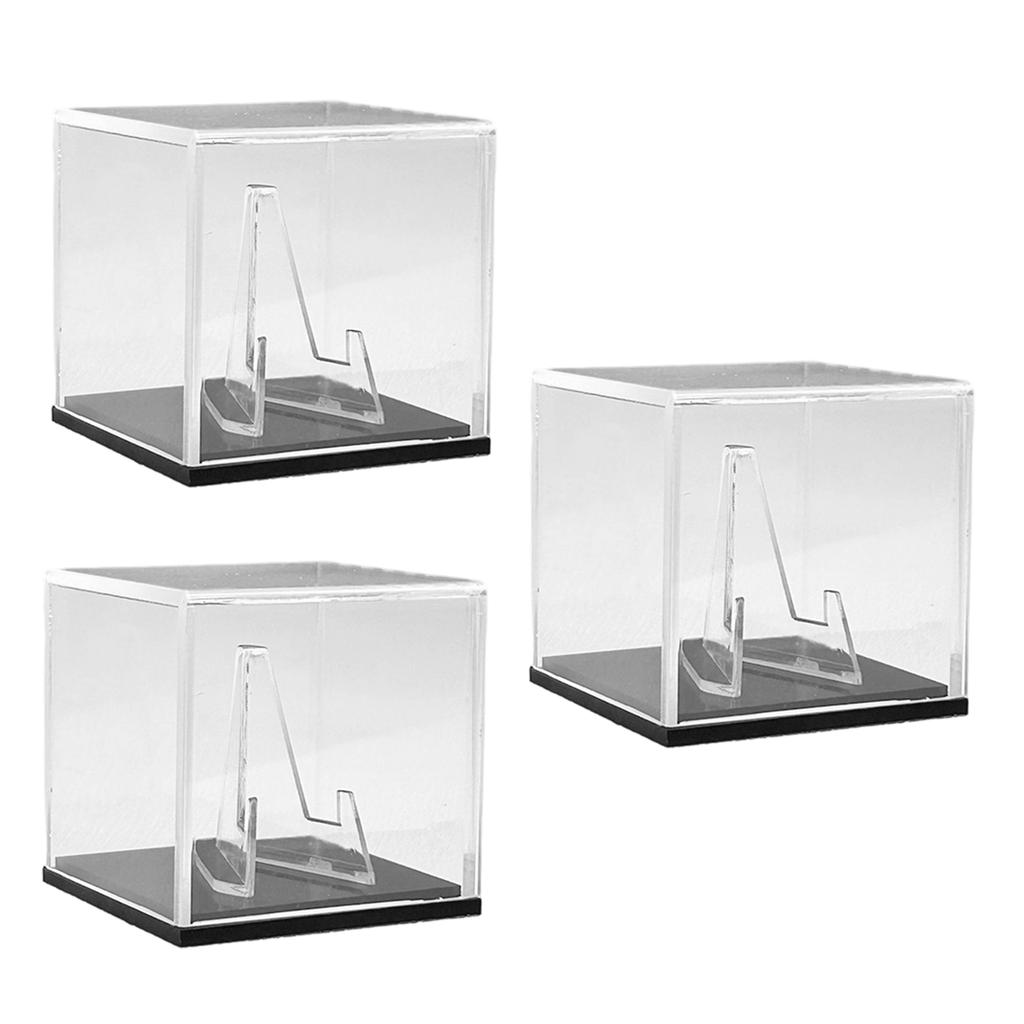 Acrylic Showcase Box Small Items Organizers Suitable for Rings and Picks Perfect for Collectors and Music Enthusiasts