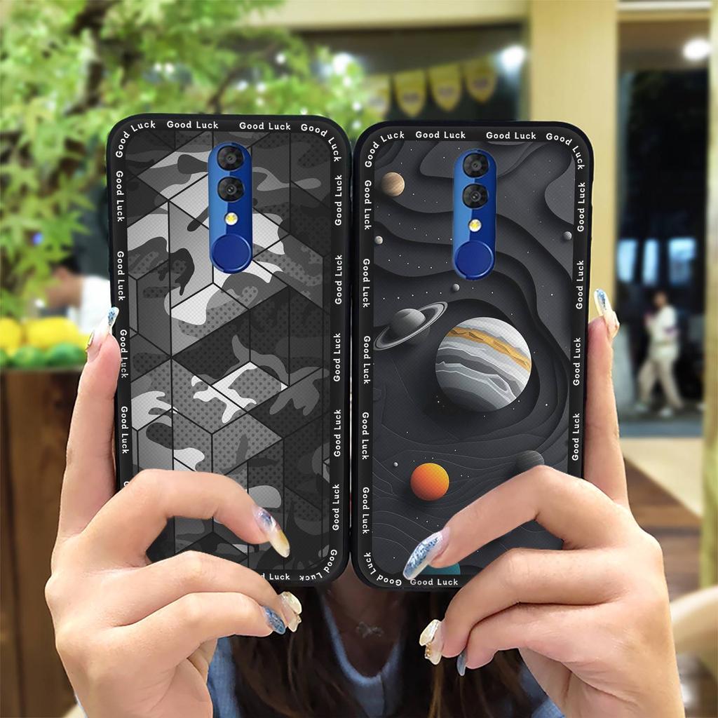 Waterproof Cover Phone Case For Alcatel 3 2019 Anti-knock Dirt-resistant Full Wrap Protective Anti-dust Silicone TPU