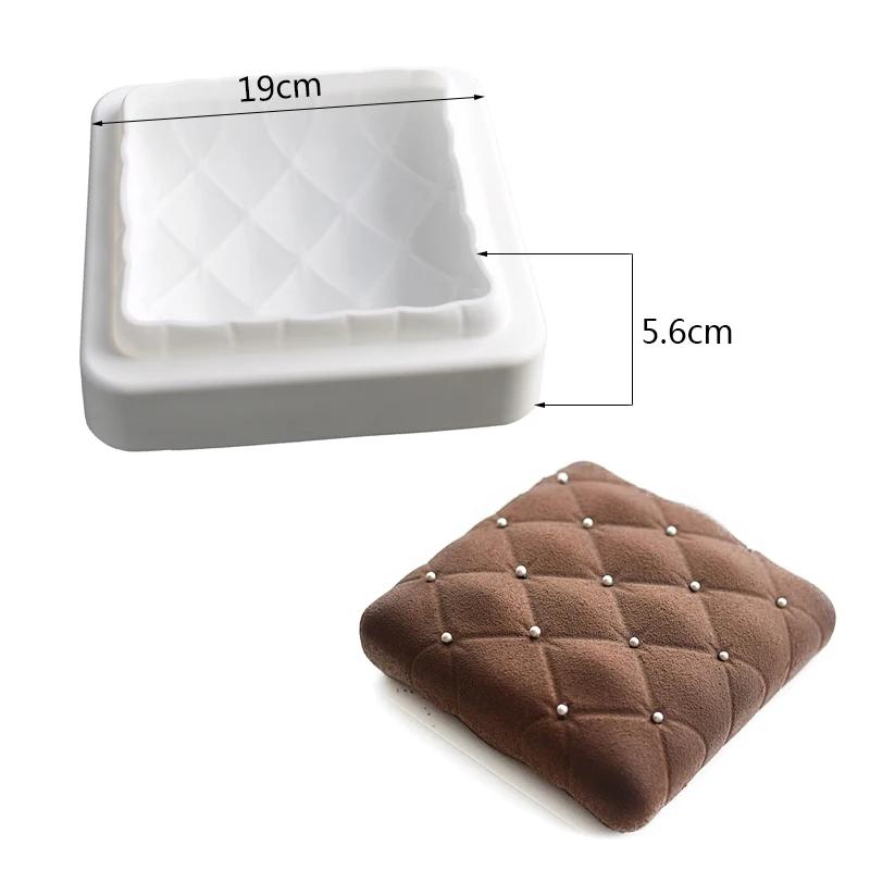 5 Style Silicone Cake Molds Pastry Bakeware Set Non-Stick Mousse Mould Party Dessert Baking Brownie Pan Homemade Desserts Tools