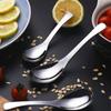 6/1Pcs Stainless Steel Spoon Thicken Soup Spoons for Pot Scoops Colander Home Multipurpose Kitchen Tableware Cooking Tools