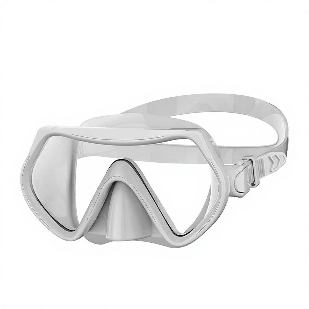 Full Dry Snorkeling Set Silicone PC Anti-fog Large Frame Diving Mask Breathing Tube Swimming Equipment Unisex