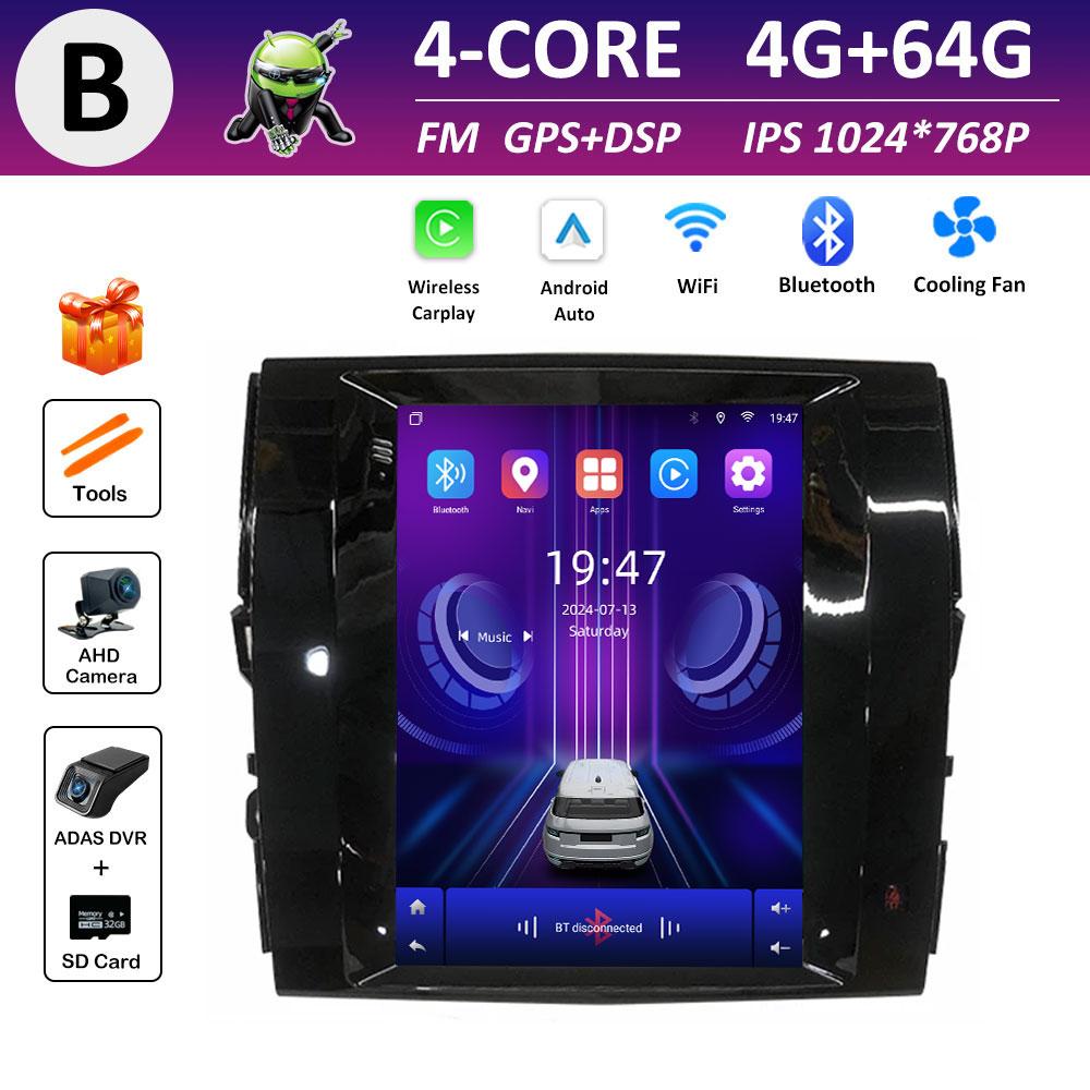 for Toyota REIZ 2010 2011 2012 2013 Car Video Multimedia Player Touch Screen GPS Navigation Bluetooth WIFI Android Smart System