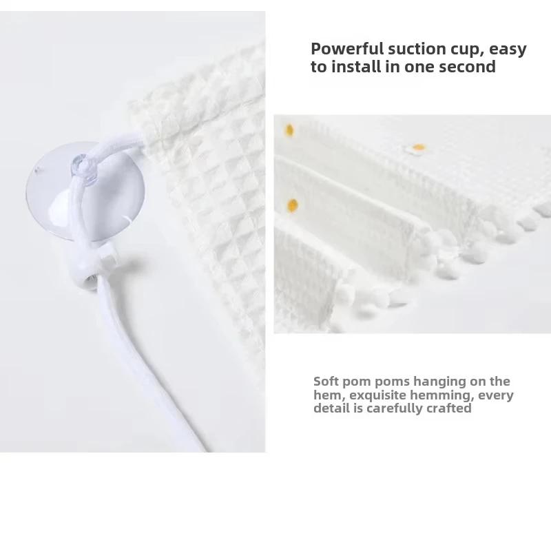 Sugkopp Gardin I Bilfönstret Solskydd Överdrag Tecknad Universal Sidofönster Solskydd UV-skydd För Barn Baby Barn