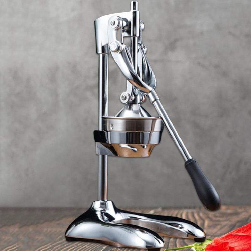304 Stainless Steel Juicer for Lemon and Oranges Manual Juice Extractor with Ergonomic Handle Home Juice Squeezer