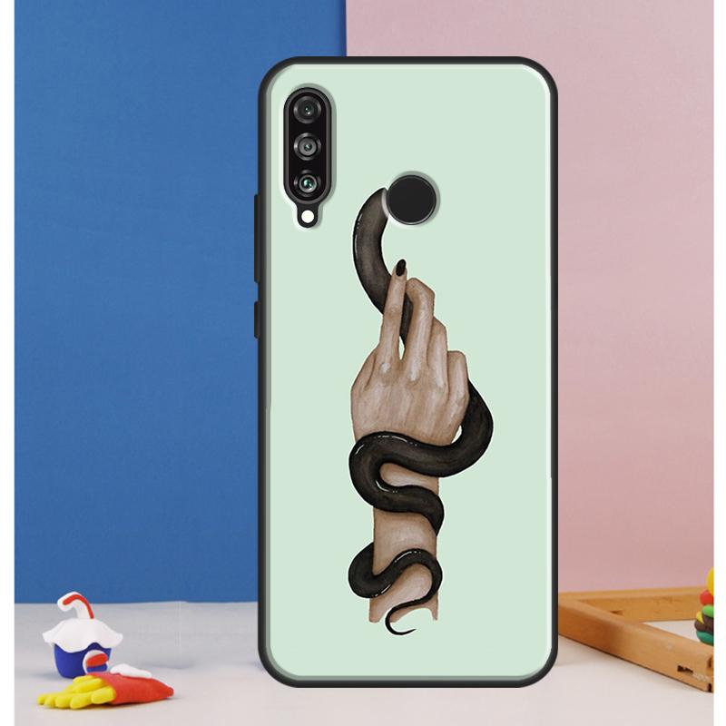 Hand Snake Case For Huawei Nova 10 9 SE 8i 11i 12i 12s Y60 Y61 Y70 Y90 Y72 Y73 Y91 P60 Pro P30 P40 Lite