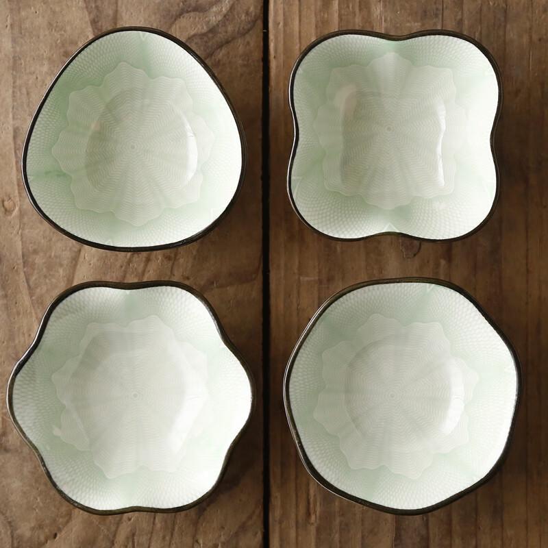 Wuhe Japanese Style Ceramic Sauce Dish Set