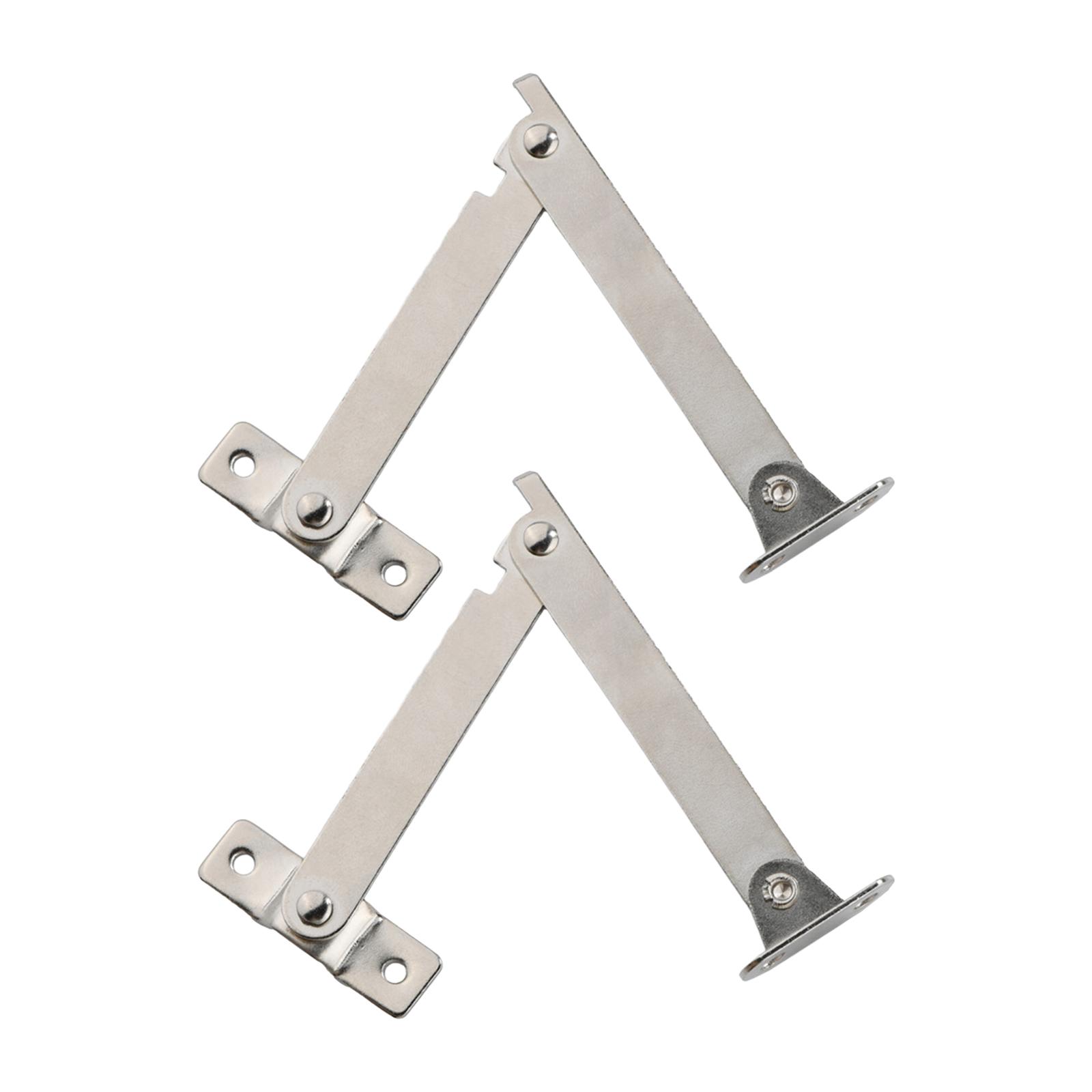 

2x Lid Support Hinges Kitchen Cupboard Support Hinge for Cupboard Wooden Box