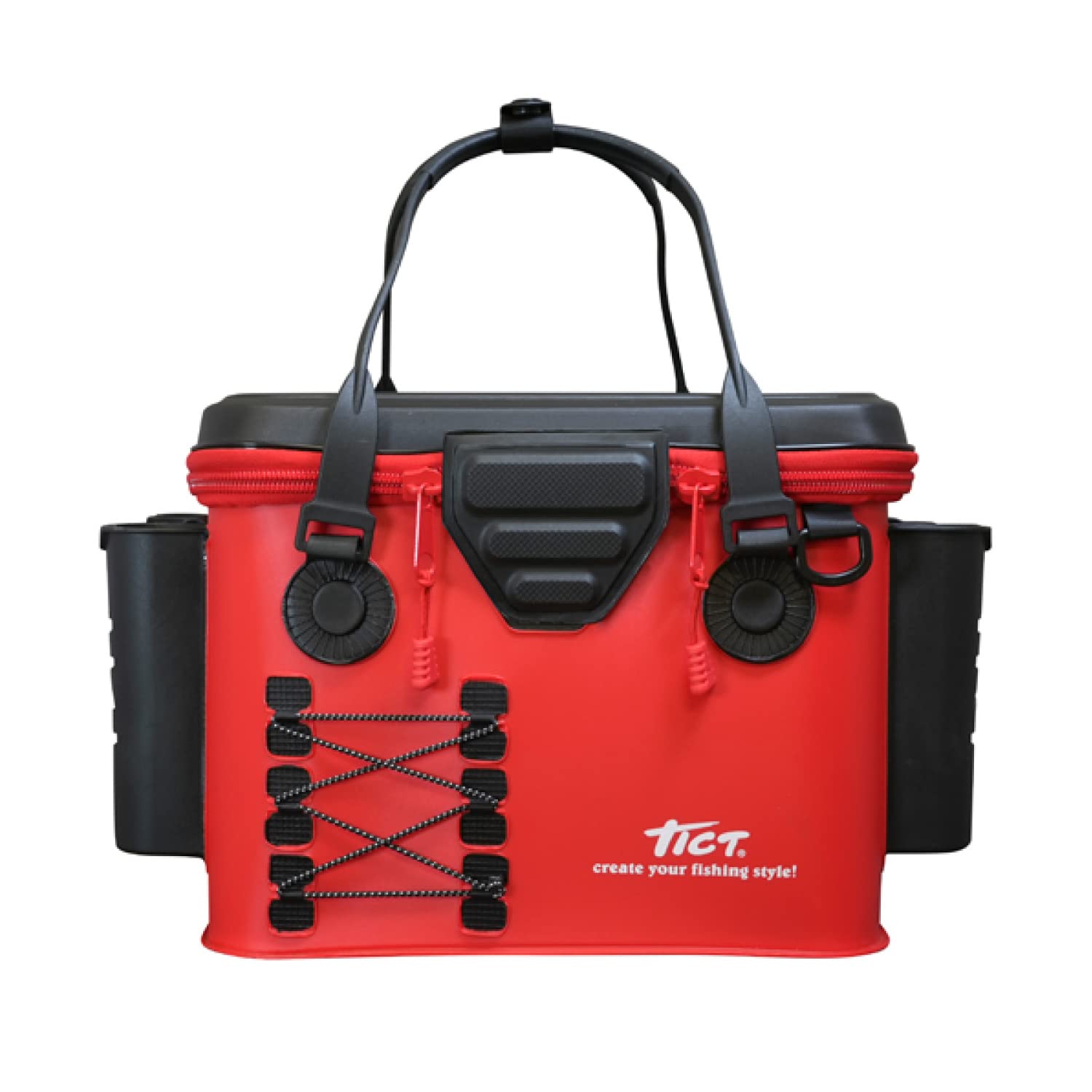 

TICT Компактное ведро III Ш45 x Г26 x В26см Красное, Размеры