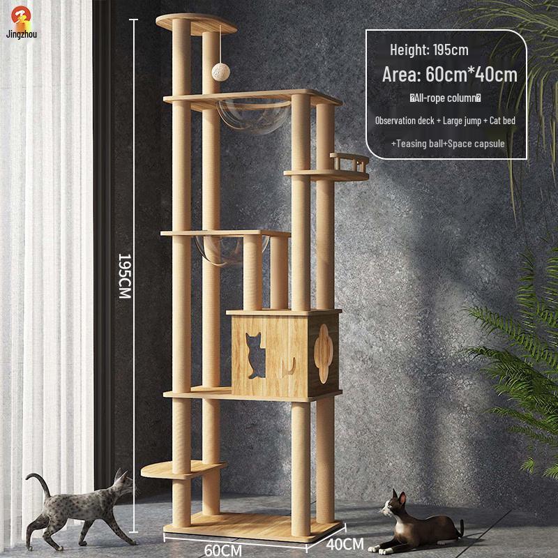 Jingzhou Multi-Level Cat Tree & Activity Center