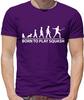 Geboren um Squash zu spielen - T-Shirt - Spieler Mannschaftssport SPORT Hobby Ball