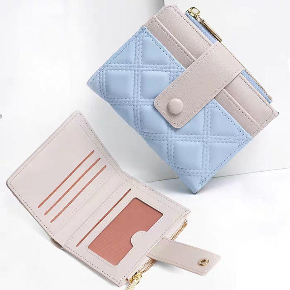 Zipper Cute Pocket Purses Portable Card Holder Storage Bag Folding Coin Purse  Girls