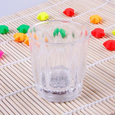 Mini LED Flashing Plastic Beverage Wine Drink Cup Bar Decorative Party Club Mug