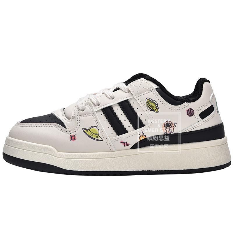 New little white shoes women's versatile platform casual board shoes sports shoes 1384
