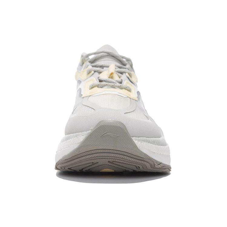 Li Ning Exceed Infinity Casual Shoes Women's Low Top Bud Yellow Gray/Antique White AZGS054-2