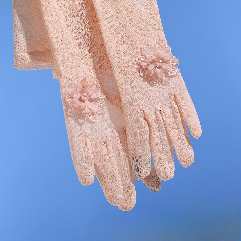 Sun Protection Gloves for Women UV Proof Summer Riding Electric Bike Ice Sleeves Integrated Hand Sleeves Loose Car Ice Silk Sleeves Sleeves