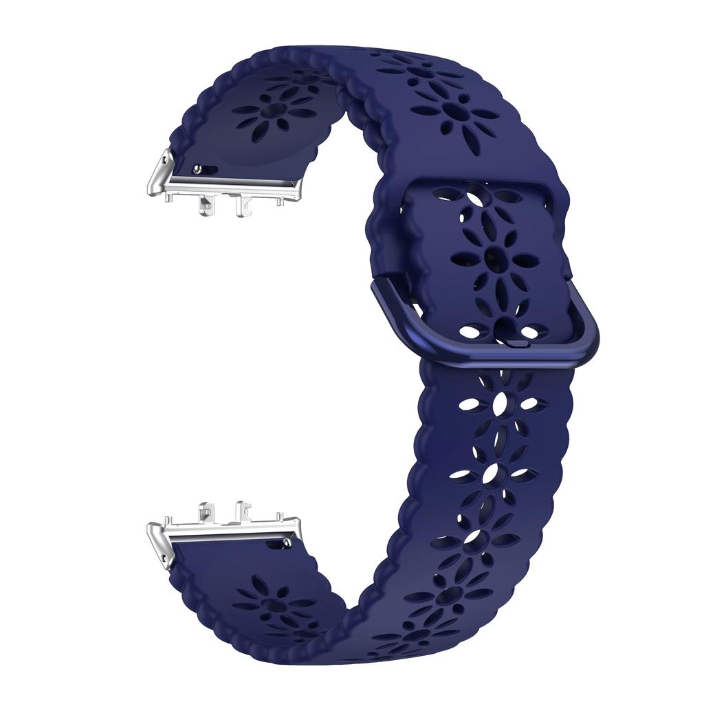 Romantic strap for Samsung Galaxy Fit 3 Smart Watch Wedding Strap Lovely Women Plum Watches Strap for Samsung Galaxy Fit 3