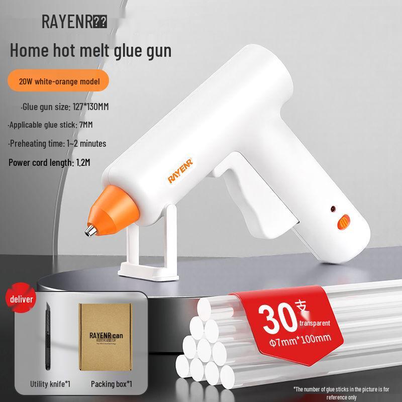High-Value Small Hot Melt Glue Gun for Handmade DIY with 7mm High Viscosity Glue Sticks