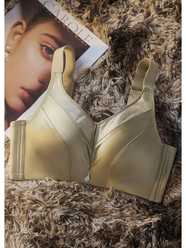 Neuer leichter Luxus-Tube-Top-BH aus Satin: Große Größe, verstellbar, bietet Halt und Unterstützung, verhindert Durchhängen.