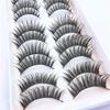 Luxurious 10 Pair False Eyelashes For Natural And Beautiful Eye Makeup