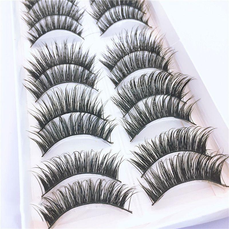 Luxurious 10 Pair False Eyelashes For Natural And Beautiful Eye Makeup